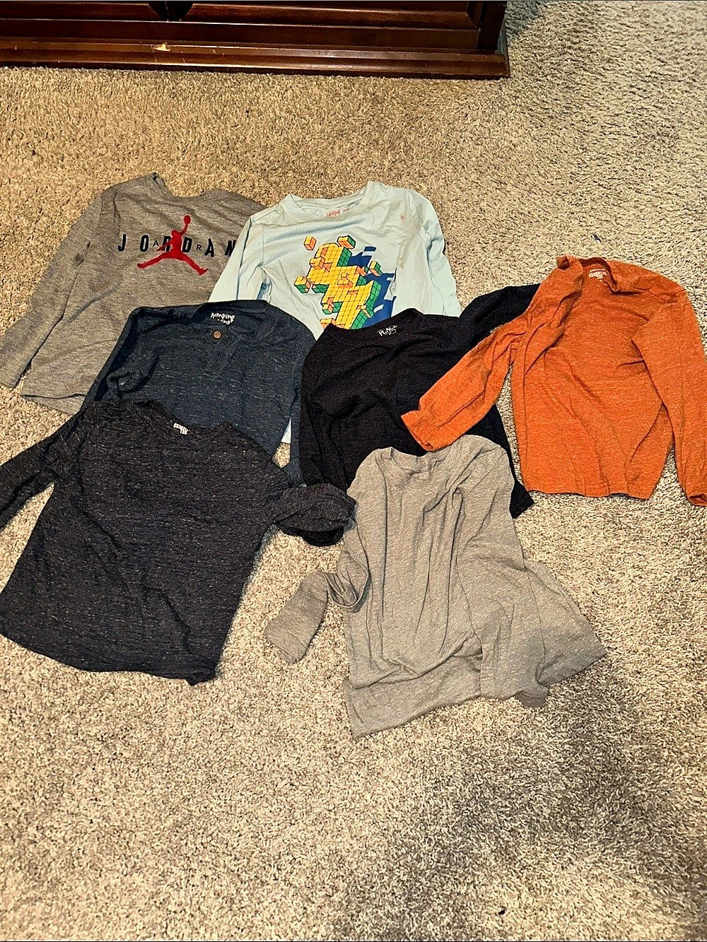 Kids Long Sleeve Shirt Bundle 4t